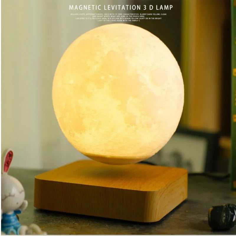 Lámpara de luna levitante